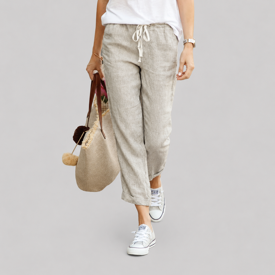 Alvie | Pantaloni casual con coulisse