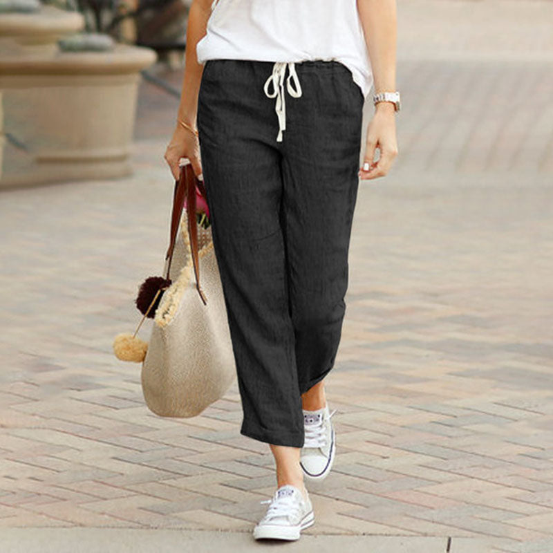 Alvie | Pantaloni casual con coulisse