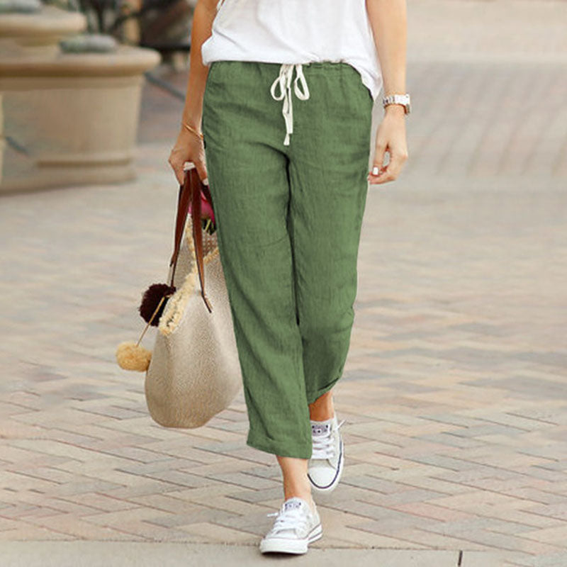 Alvie | Pantaloni casual con coulisse
