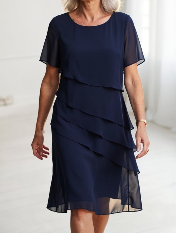 Juliette – Abito elegante fluido con volant