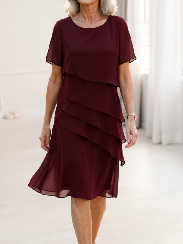 Juliette – Abito elegante fluido con volant