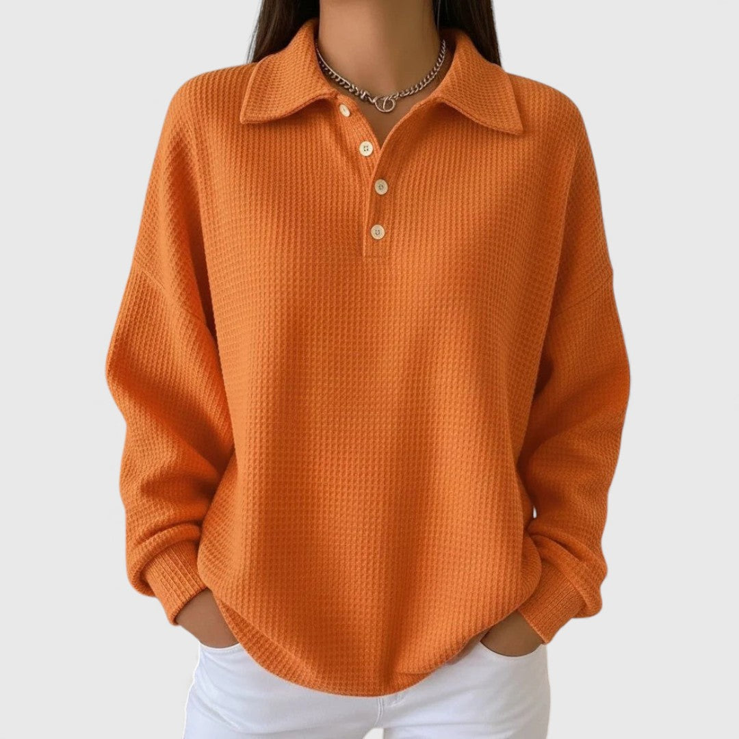 Mara | Maglia Morbida con Colletto