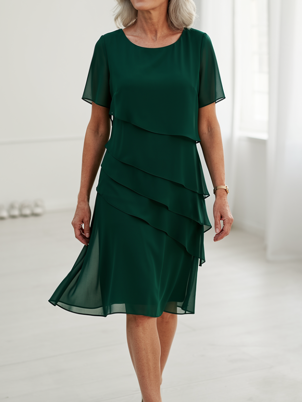 Juliette – Abito elegante fluido con volant