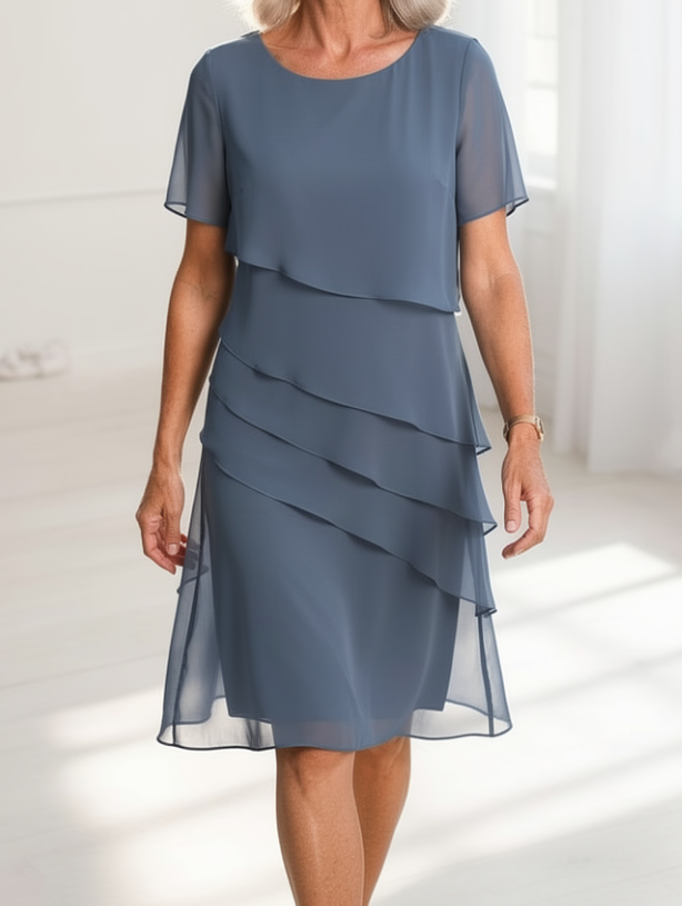 Juliette – Abito elegante fluido con volant
