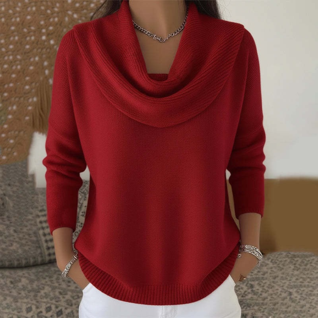 Roslyn | Maglione Elegante con Collo Morbido