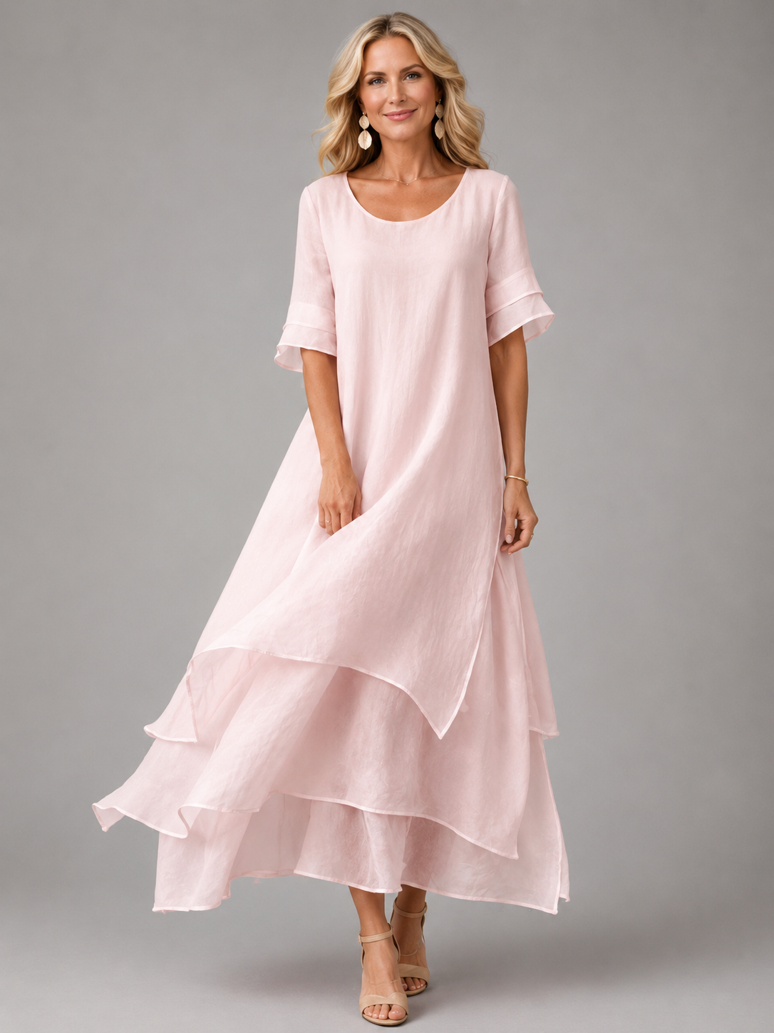 Liora™ Abito Maxi Grace Fluido
