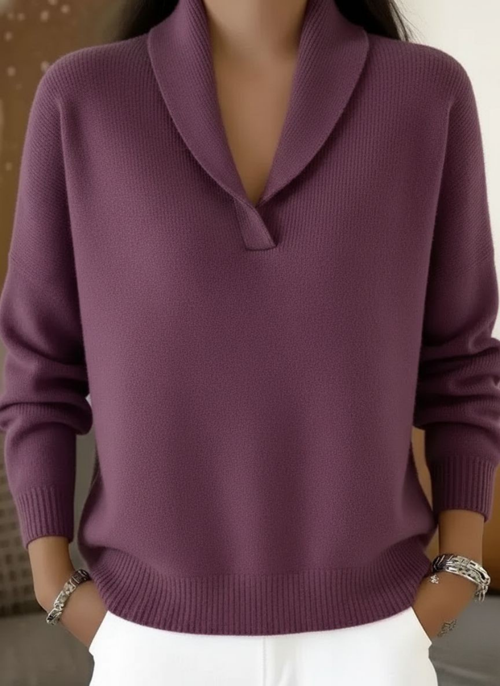 Claudia | Cardigan con Scollo a V