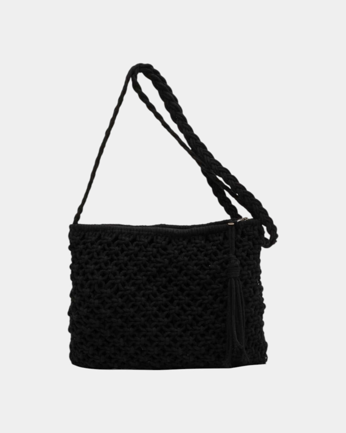 Patrizia | Borsa a tracolla effetto intrecciato