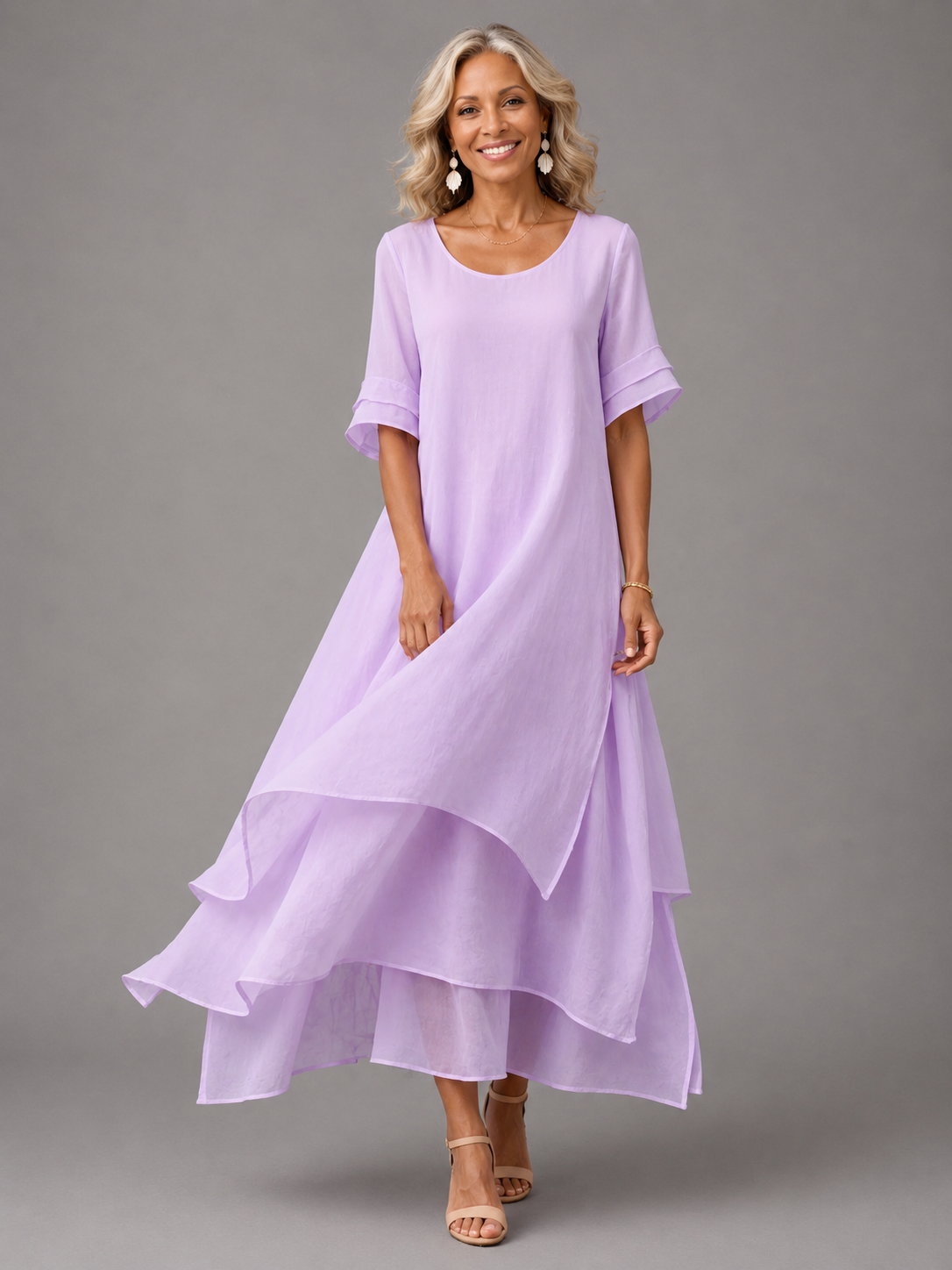 Liora™ Abito Maxi Grace Fluido