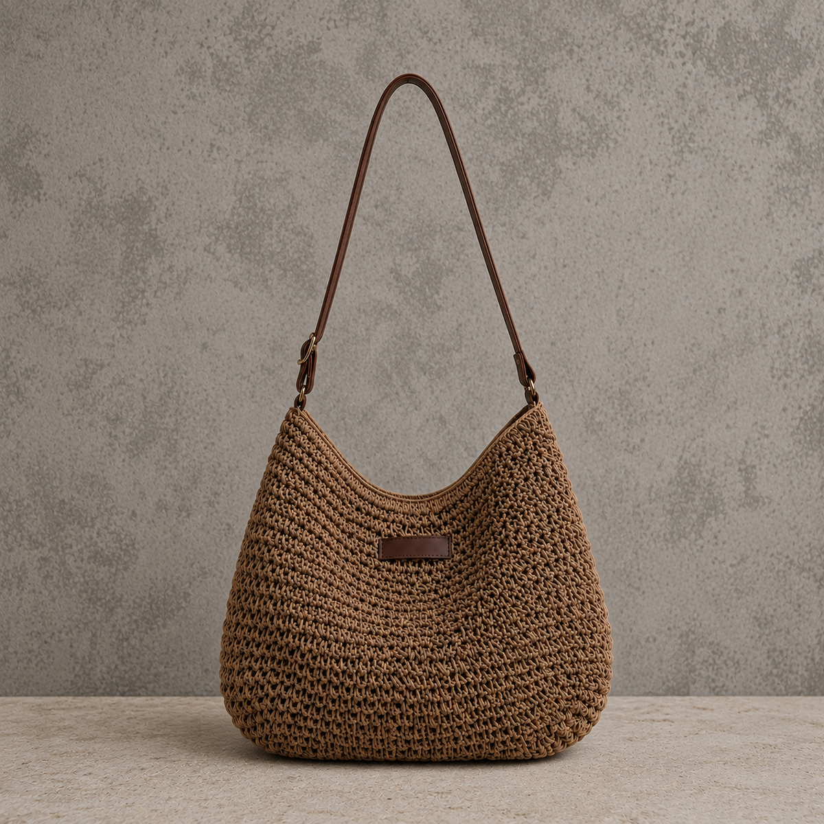 Simona | Borsa Intrecciata Capiente