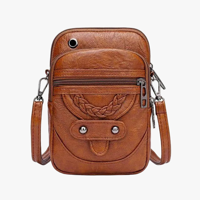 Laura™ | Borsa in Pelle Strutturata