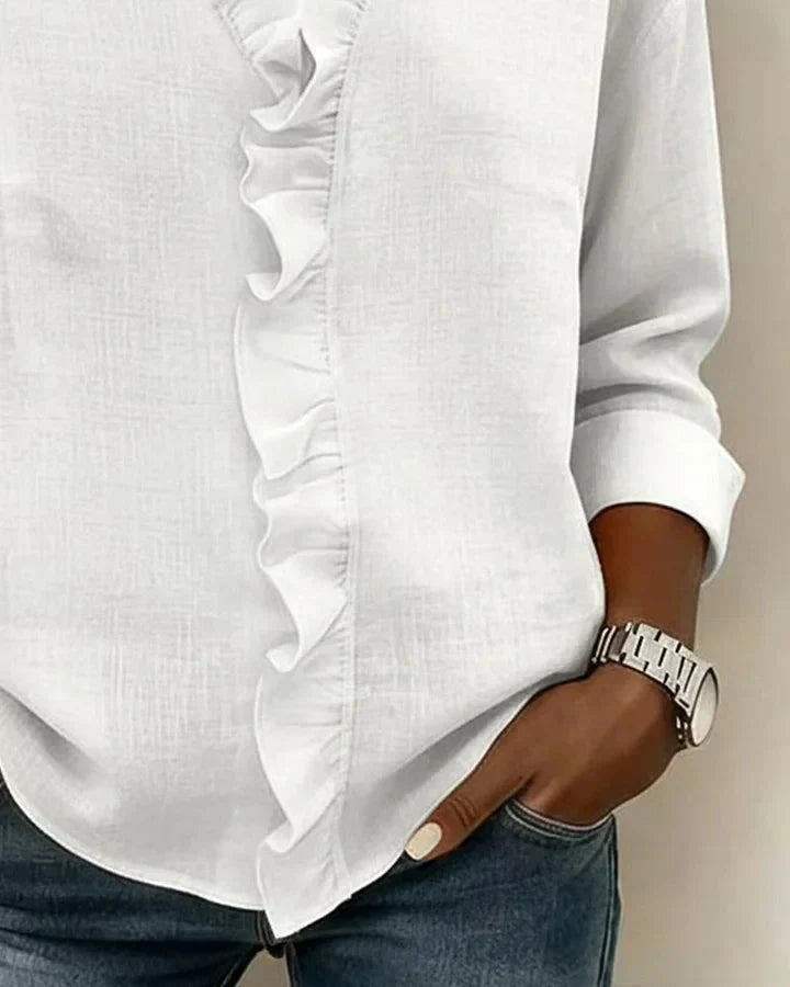 BELLA | BLUSA CON VOLANTES
