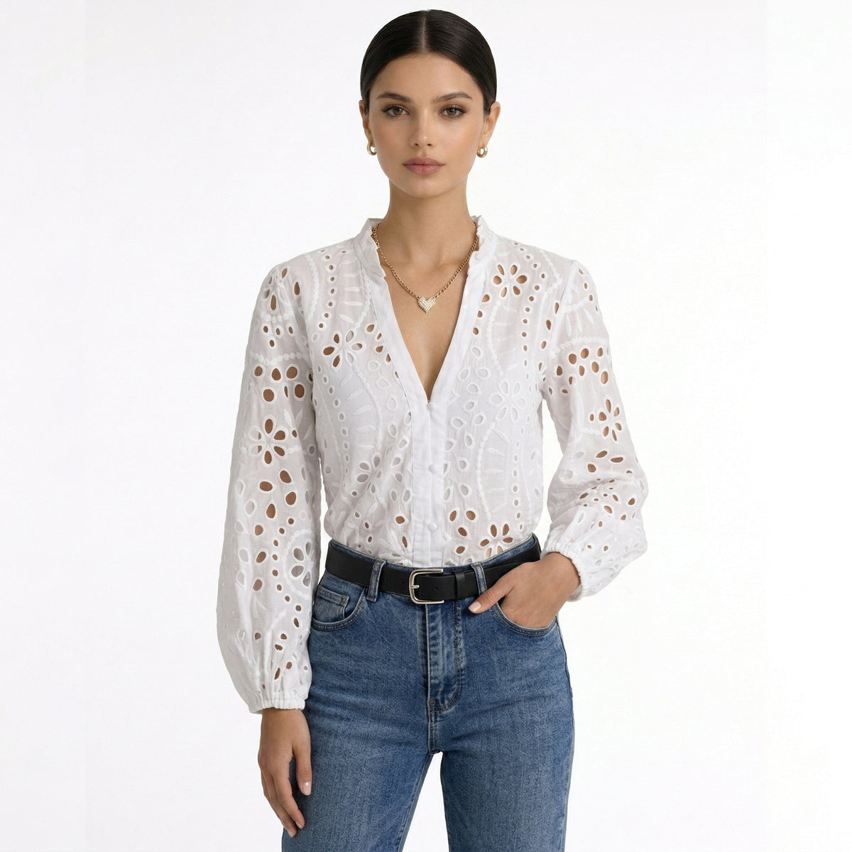 CARMEN | MAGLIA TRAFORATA