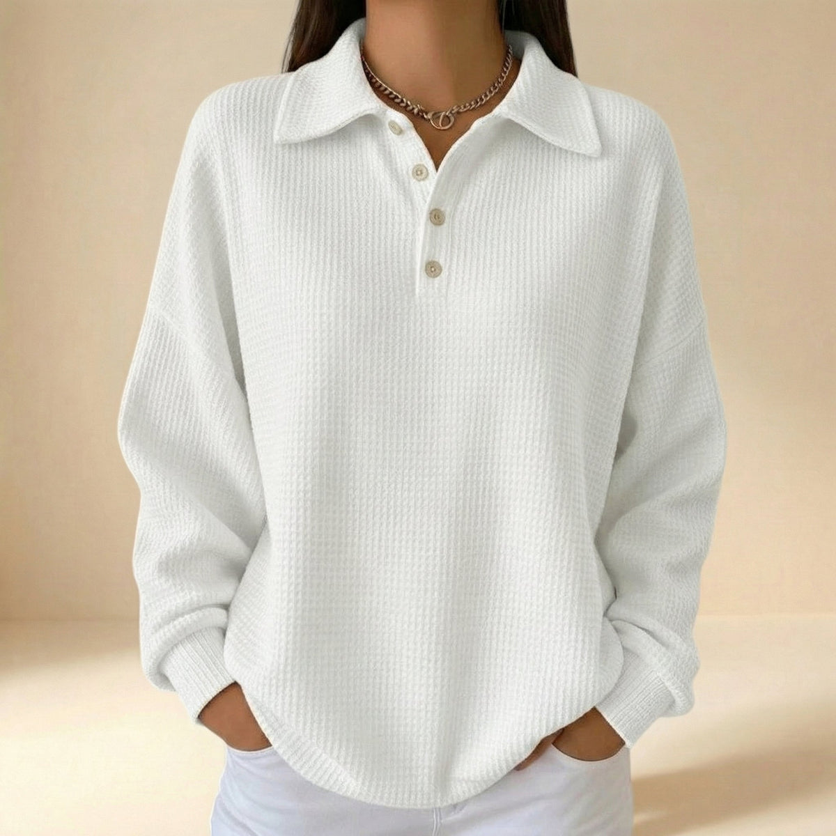 Mara | Maglia Morbida con Colletto