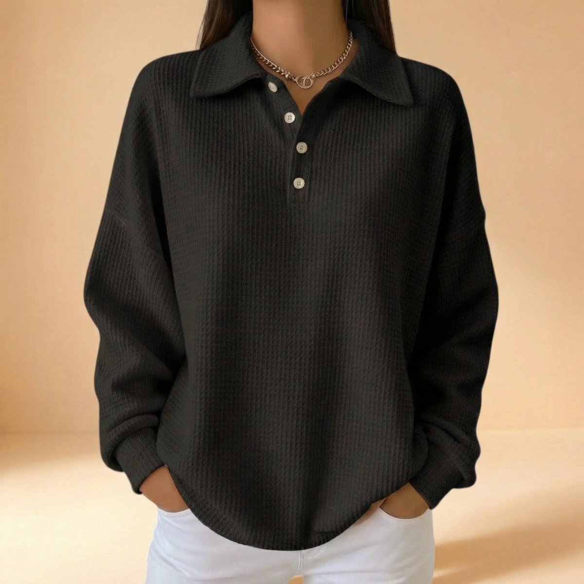 Mara | Maglia Morbida con Colletto