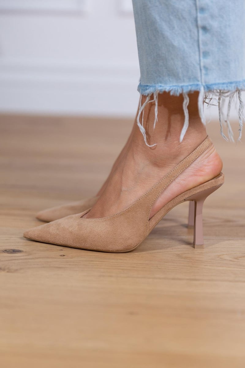 Marlena | Scarpe nude con tacco basso