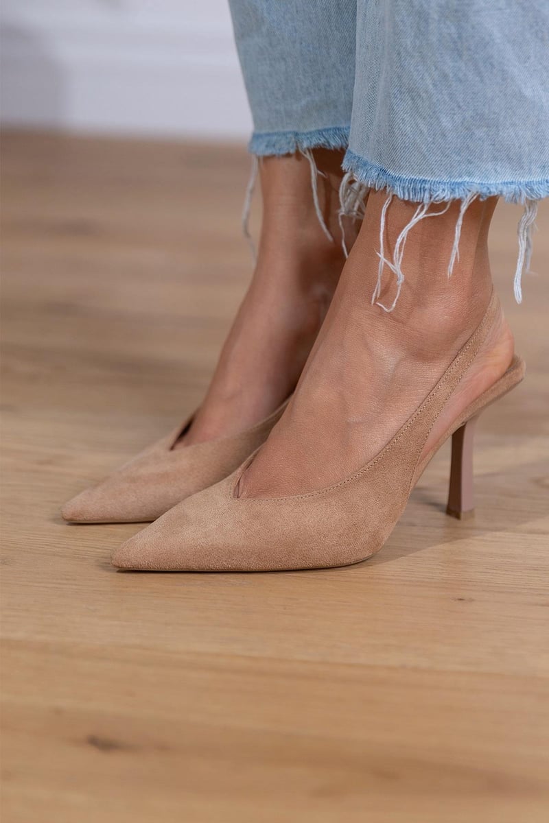 Marlena | Scarpe nude con tacco basso